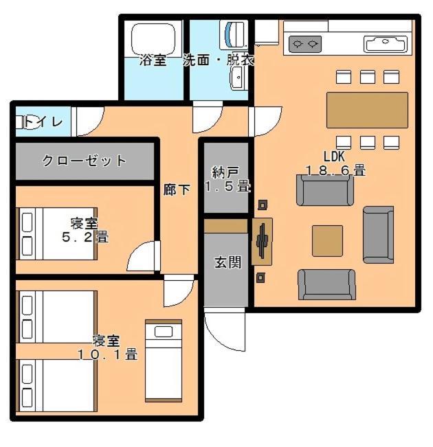 Villa ガナダン中央駅 3F 無料駐車場 à Kagoshima Extérieur photo